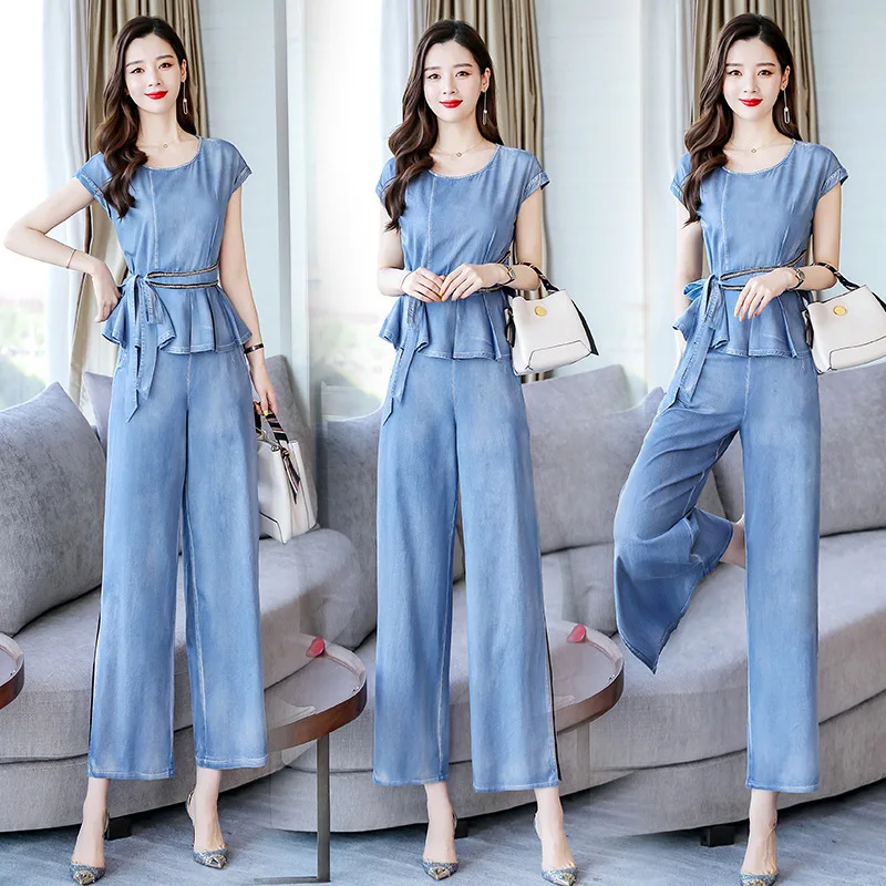 

Set 2019 Summer Trend Comfortable Simple Versitile Fashion