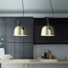 Подвесной светильник в скандинавском промышленном стиле, креативный дизайнерский ремень, светильник для кафе, бара, ресторана ins