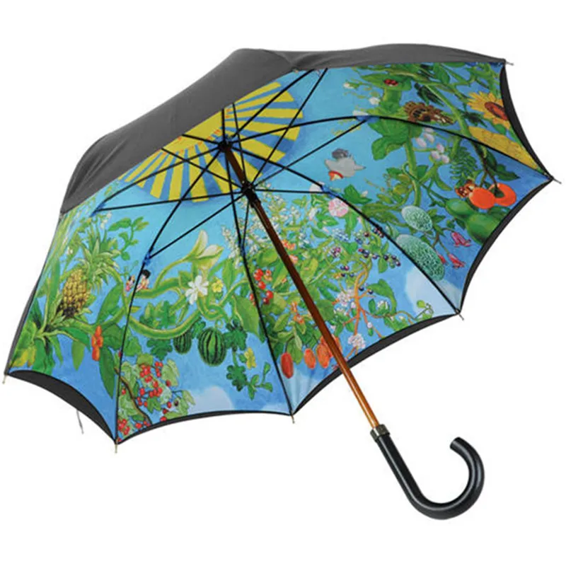 

Manufacturers Direct Selling Miyazaki Anime Umbrella Long Handle Double-deck Umbrella Automatic Umbrella Creative Totoro Umbrell