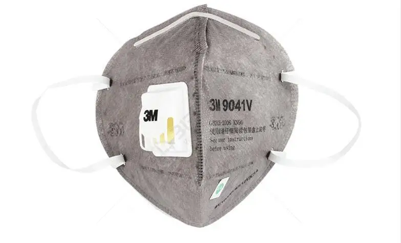 

3M KN90 9041V Mask Free Shipping Protective Mask 3 Layers Ajustable Nose Clip Dustproof Anti-Virus Face Mask