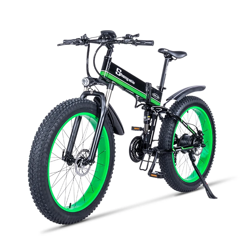Электрический велосипед 1000 Вт, Электрический пляжный велосипед 4,0 с толстыми шинами, электрический велосипед 48 В, Мужской горный велосипед, снежный электровелосипед 26 дюймов