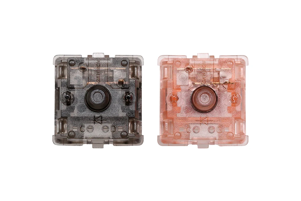 Interruptor de Tinta Gateron Box v2 para Teclado Mecânico Rosa e Preto Switch Extras 50g 60g 5pin Rgb Linear mx Stem 80m Pré-lubrificante 35 Pcs - Imagem 4