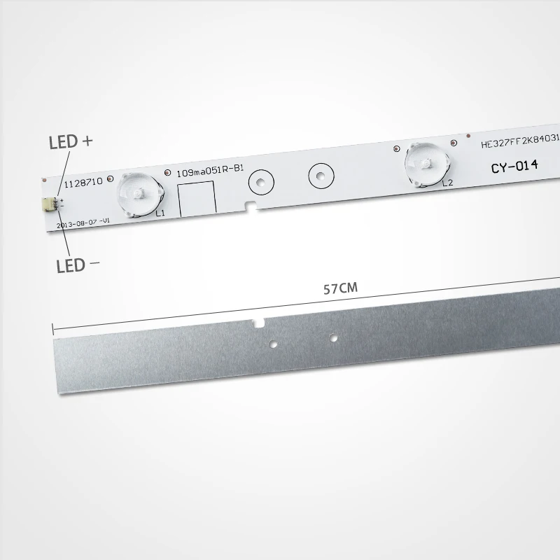 

57mm LED Backlight strip 6 lamp For Hisense 32"TV LED32K20JD LED32K30JD E227809 LED32EC260JD LED32EC110JD HXF-S 6V/LED