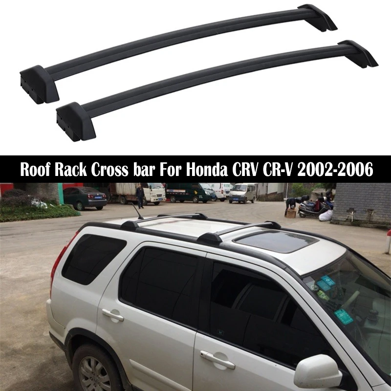 Fit 2002-2006 Honda CRV CR-V OE Style Roof Rack Cross Bars Set Luggage Carrier
