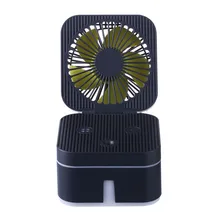 250 мл светодиодный летний увлажнитель воздуха мини-вентилятор домашний декор атмосферная лампа мини-вентилятор увлажнитель воздуха для дома автомобиля офиса Прямая поставка мини-вентилятор