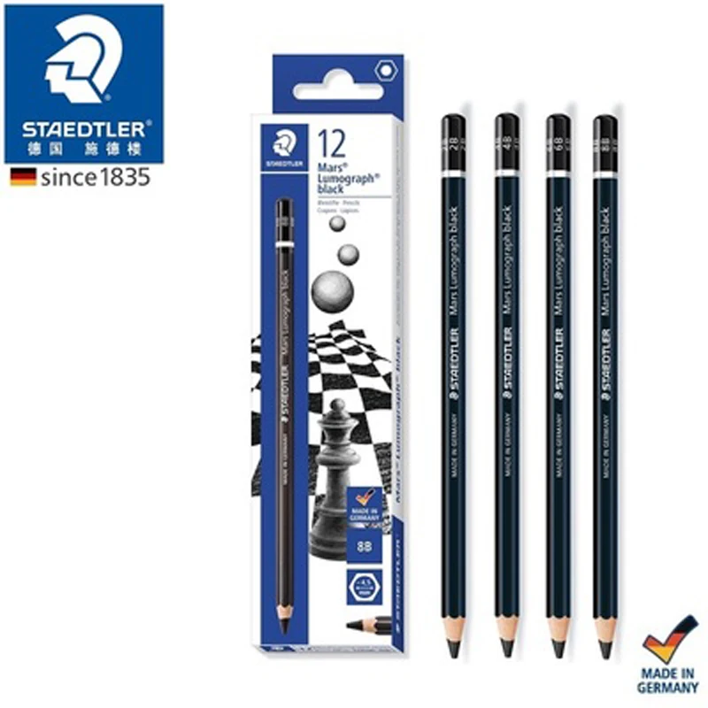 Marie's 12 Pcs Sketching Drawing Pencils with Box Set for Artists Students  Kids Art Supplies School Stationery - AliExpress