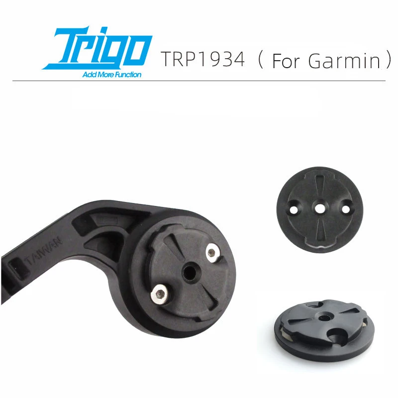 TRIGO TRP1934 Bike Black Computer Mount Bottom Expansion Block for Garmin Bicycle Mounts Base trigo trp1531 bicycle gopro mount adapter road moutain bike computer mount adapter light attached parts