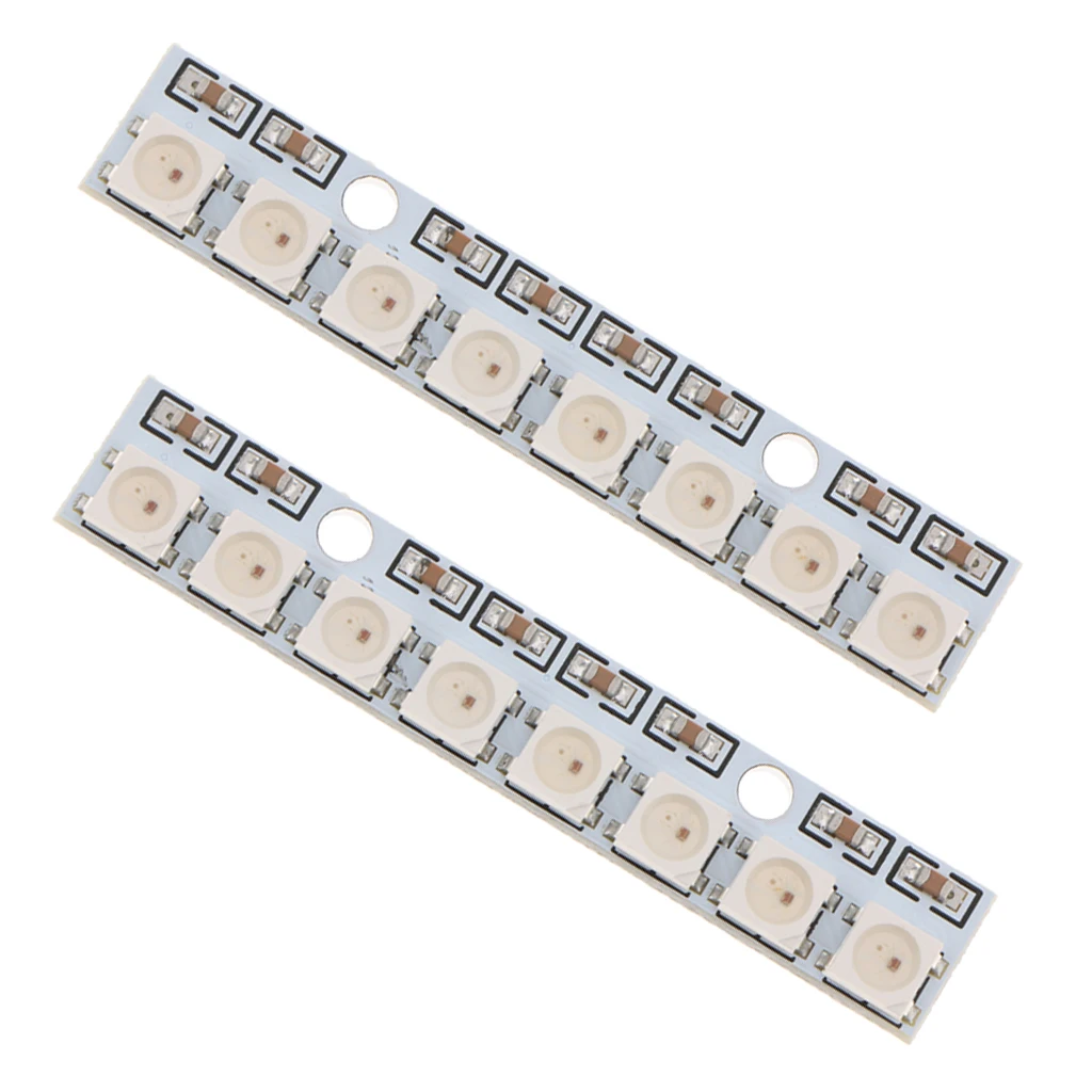 2 Pcs 8Bit WS2812 Strip 5050 RGB for    R3 AVR Full-colored LED Driver