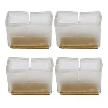 Практичные Нескользящие силиконовые коврики столы и стулья столы ноги толстые подушечки стул Защита ног подушки домашнего использования