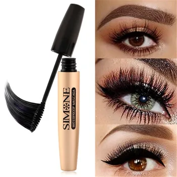 

1Pc Fluffy Volume Mascara Makeup 4D Silk Fiber Lash Mascara Waterproof Rimmel 3d Mascara Extension Thick Long Curling Eyelash