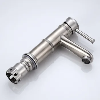 

304 stainless steel hot and cold basin faucet