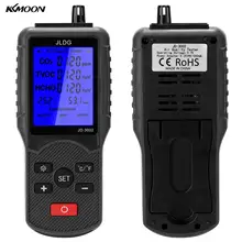 KKMOON 8 in 1 Multifunzionale CO2 TVOC Tester di Qualità Dell'aria Monitor Rilevatore di Gas Analizzatore di Umidità di Temperatura del Dispositivo di Misurazione