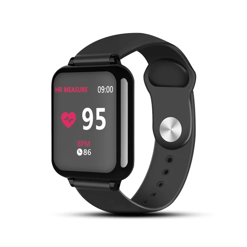 Billige B57 Wasserdichte Intelligente Uhren Herz Rate Monitor Blutdruck Funktionen Sport Smartwatch für Frauen Männer für iphone Smartwatch