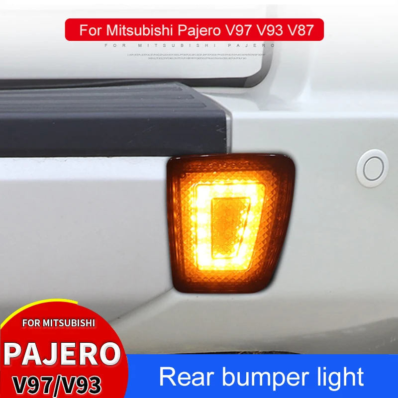 

For Mitsubishi Pajero Rear Bumper Lights Assembly V97 V93 V87 Bobcat Reversing Light Multifunctional Rear Fog Lamp Modification