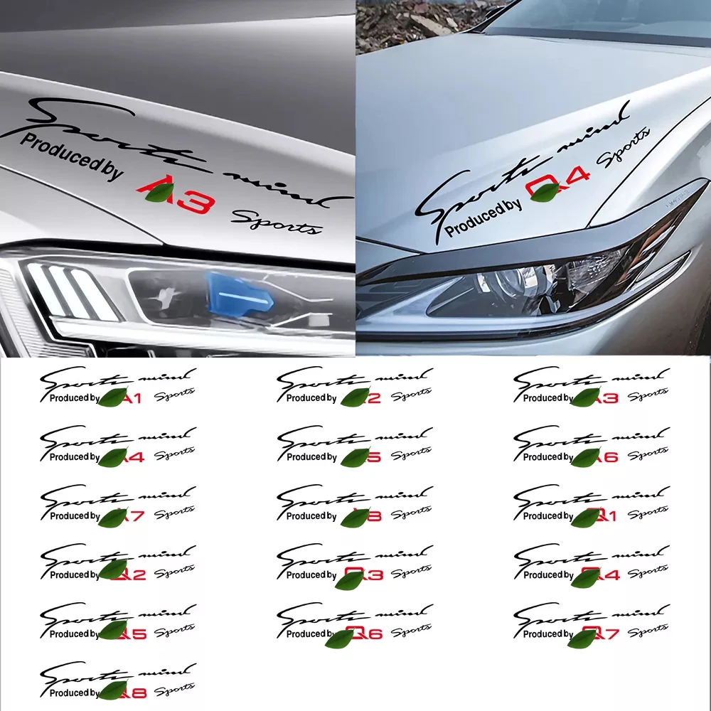2 шт. световые наклейки для капота BMW 1357 серии F01 F02 E60 E61 E65 E66 E67 E68 | Автомобили и