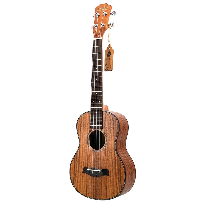 SEWS-Tenor укулеле Набор 26 дюймов Акация дерево акустическая Ukelele 4 струны Гавайская гитара; музыкальные инструменты