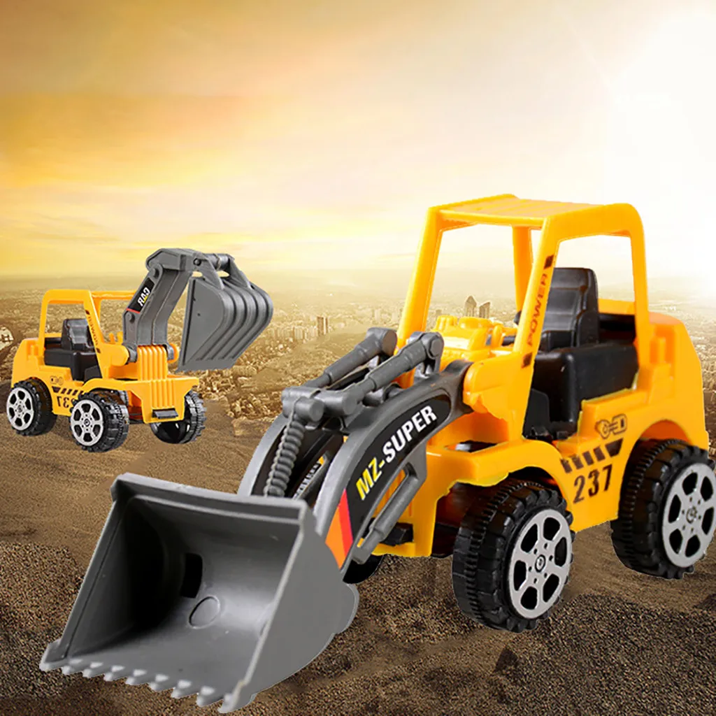 

Car Toys For Boys Plastic Interactive Car Toys For Children 6 Pcs Play Construction Vehicle Truck Toys Set Friction Powered W820