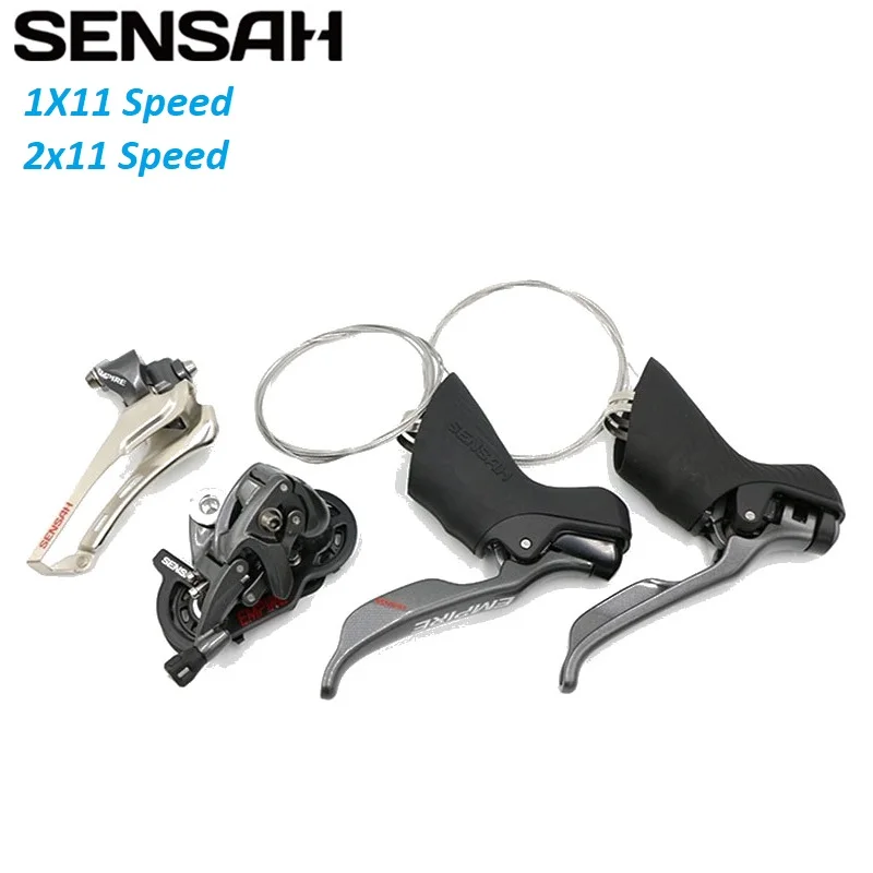 

11 Speed Road Bike Groupset 1X11/2x11 speed Shifter Lever Brake Rear Derailleur 11S Bicycle Group For Shimano Sram Rival Fore