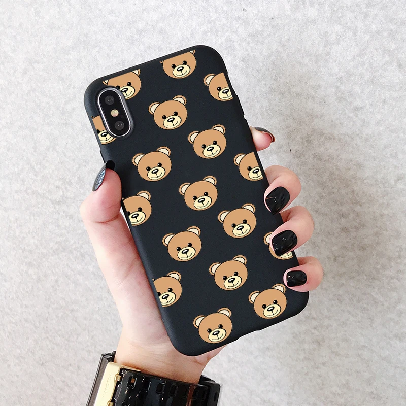 Роскошный чехол с итальянским медведем для Huawei P40 P30 P20 Pro Lite мягкий силиконовый