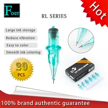 OG иглы для татуировки Одноразовые стерилизованные серии Revolution-liner rl Иглы для татуировки для перманентного макияжа 20 шт