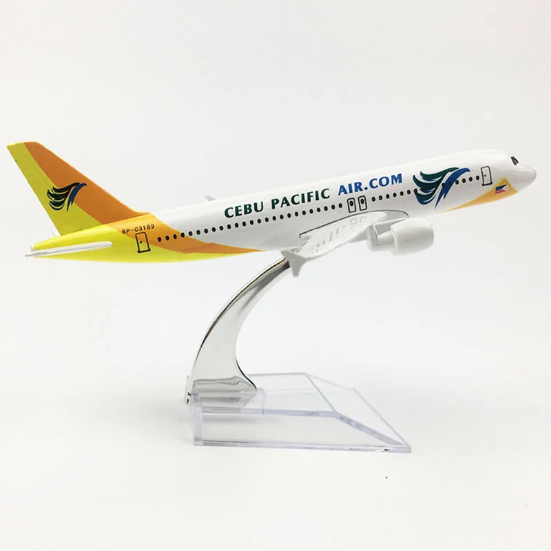 20 см 1/400 самолет Airbus 320 A320 CEBU Тихоокеанский самолет модель сплав Airframe W базовый самолет детские игрушки самолет с фиксированным крылом