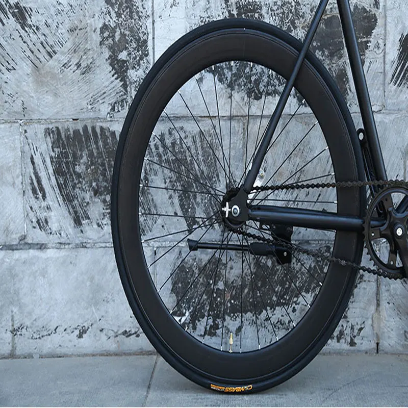 Bicycle 26 Inch Road Bike Fixed Gear Men and Women Style Adult Learning Life Fly Down Brake Bicycle Solid Tire Racing