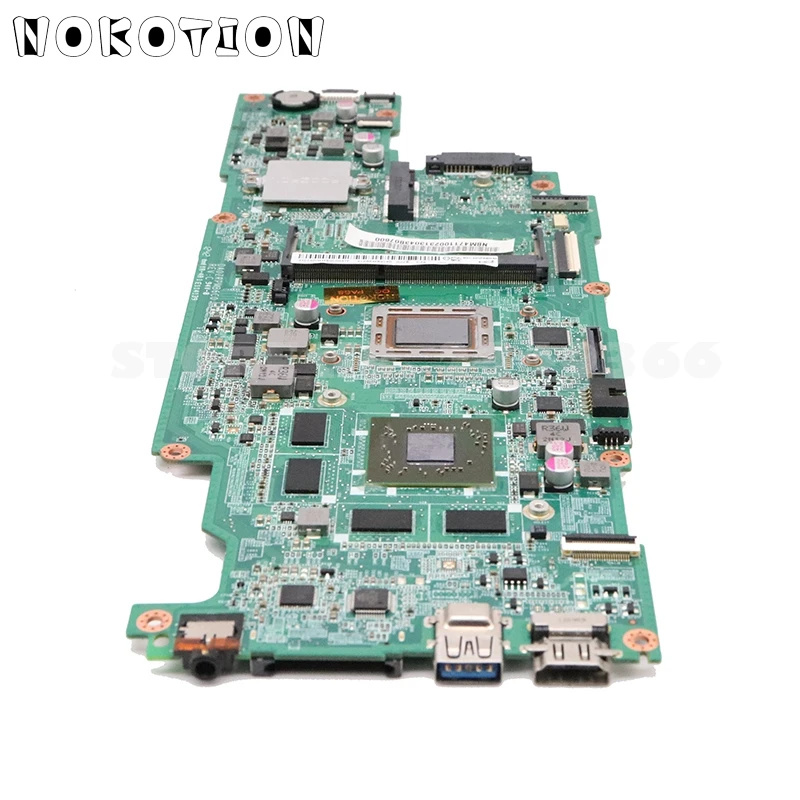 NOKOTION для acer ASPIRE V5-551 V5-551G материнская плата для ноутбука NBM4711002 NB. M4711.002 DA0ZRPMB6C0 A8-4555M процессор DDR3 HD7650M протестировано