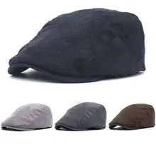 Мужской женский хлопковый вельветовый берет/кепка газетчика/Dr шапки Осень Зима Новая мода