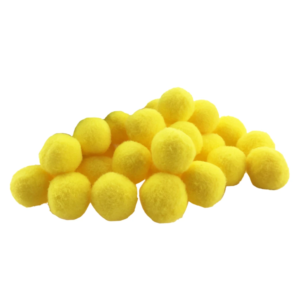 100x Party Decoration Craft PomPoms Cute DIY Accessories  Ball Decorations  Gifts