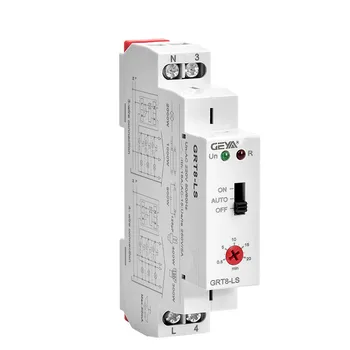 

Din rail Staircase Timer Switch 230VAC 16A 0.5-20mins Delay off Relay Lighting Timer Switch GEYA GRT8-LS