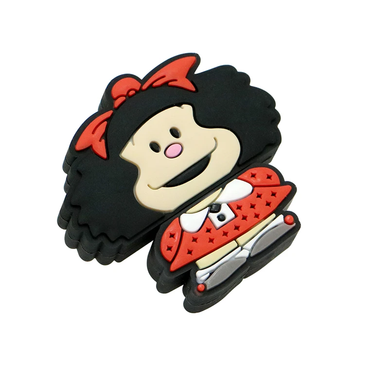 Флеш-накопитель для девочек с героями мультфильмов, Mafalda, usb флеш-накопитель, флешка, 256 ГБ, 128 ГБ, USB 2,0, 4 ГБ, 8, 16 ГБ, память для ключей, 32 ГБ, 256 ГБ