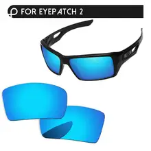 Поляризованные линзы с синим зеркалом для замены очков 1 и 2 солнцезащитные очки с защитой от UVA и UVB