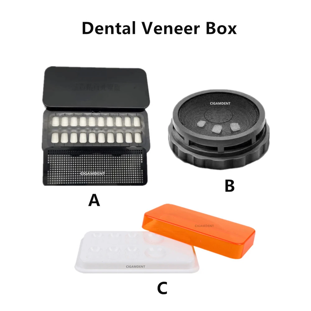Tooth Patch Box All Ceramic Veneer Processing Beautiful Dental