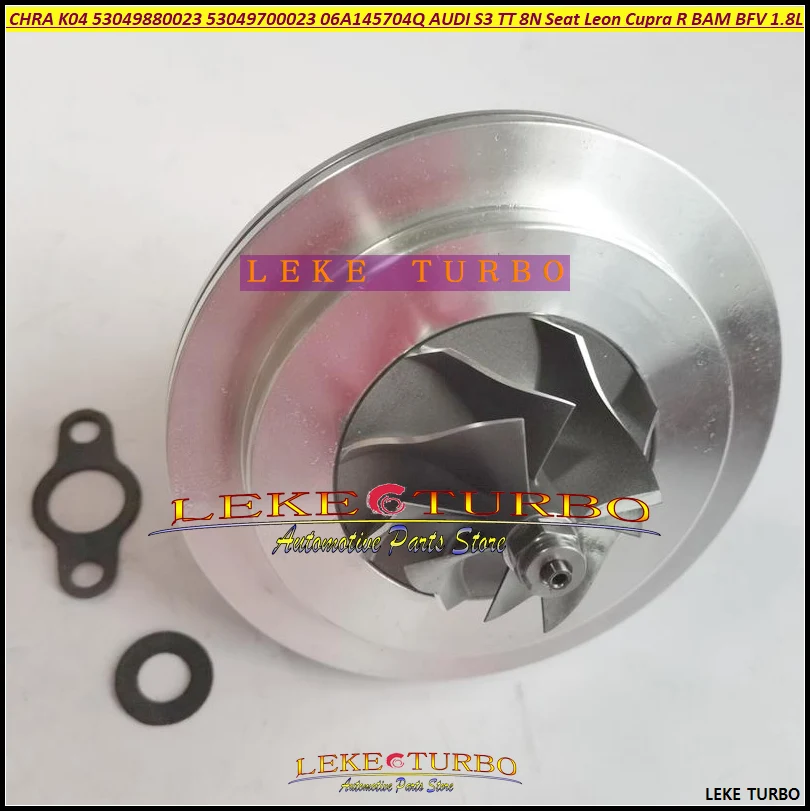 Картридж турбины CHRA Core K04 023 53049880023 53049700023 06A145704Q для AUDI S3 TT 8N Seat Leon 1 8 T Cupra R BAM BFV 1.8L |