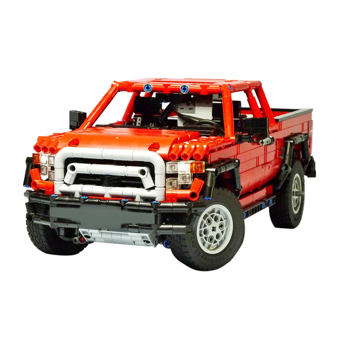 

1606Pcs MOC Electric Remote Control 4X4 Climbing Pickup Truck Model Small Particle Building Blocks Educational Toy Set