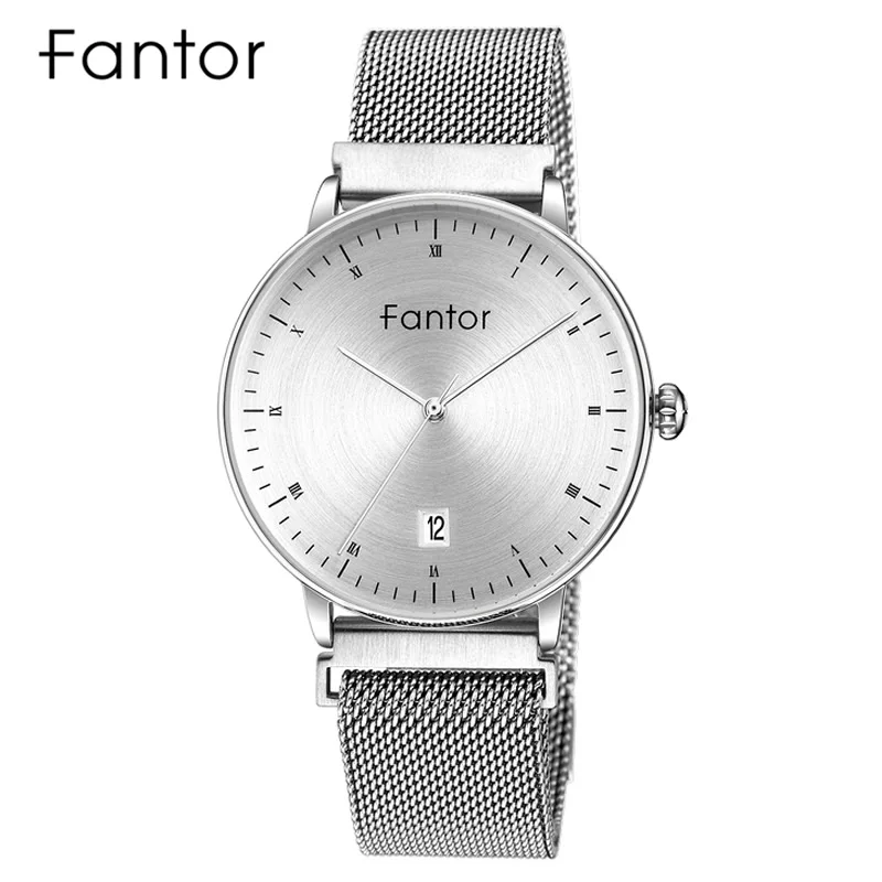 Ceny Fantor elegancka dama magnetyczne zegarki damskie Top marka Wrist Watch kobieta wodoodporna siatka damska sukienka zegar relogio feminino