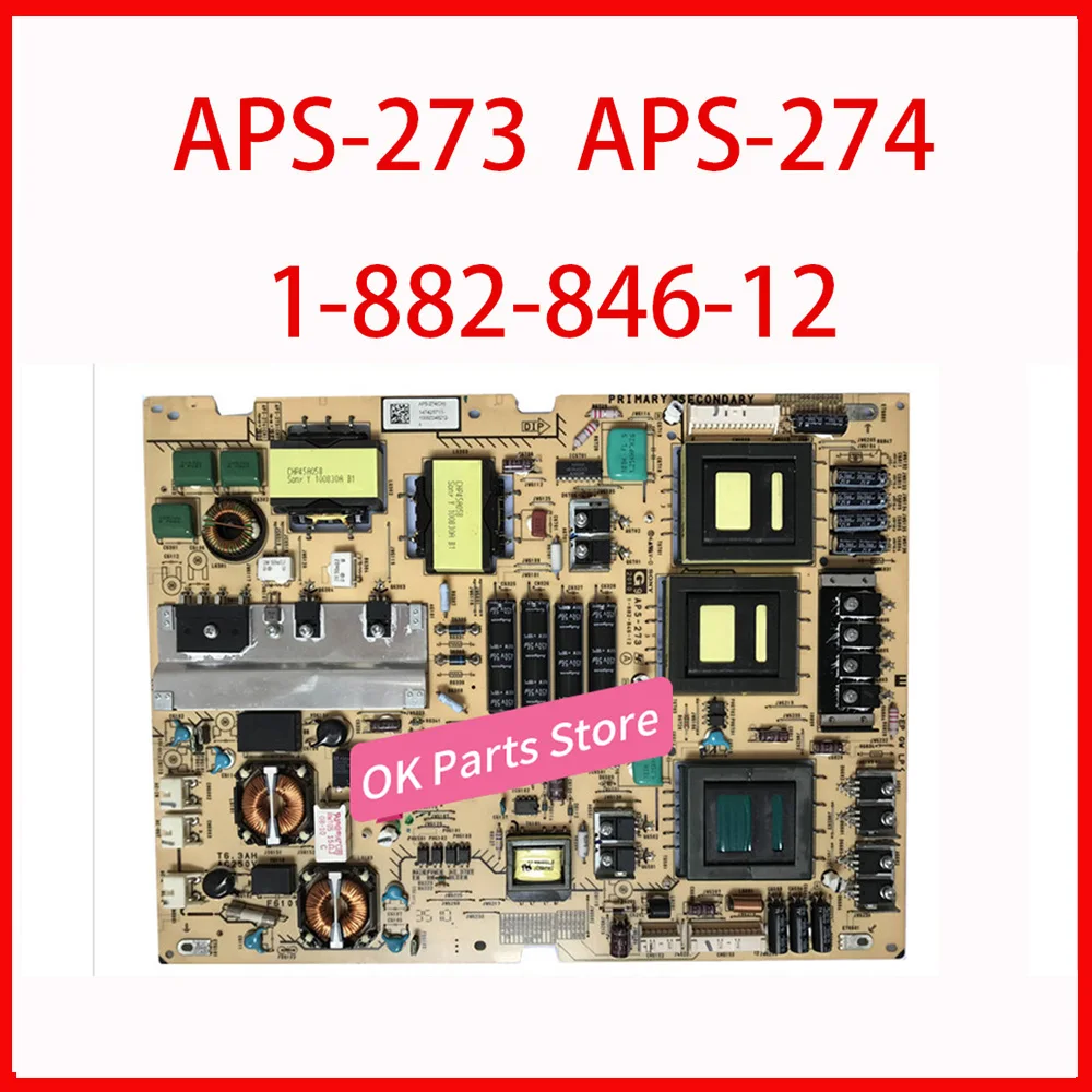 

APS-273 1-882-846-12 APS-274 плата питания, профессиональная плата поддержки для телевизора, Оригинальная карта питания