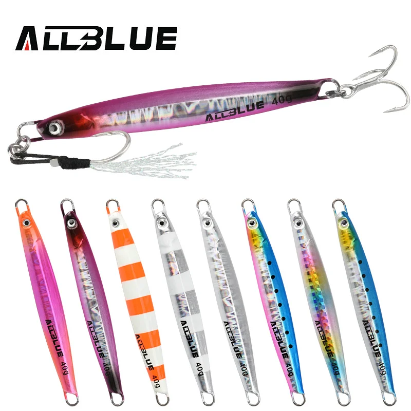 Blue Blue Métal Jig Fallten 40 Grammes 16 (2787