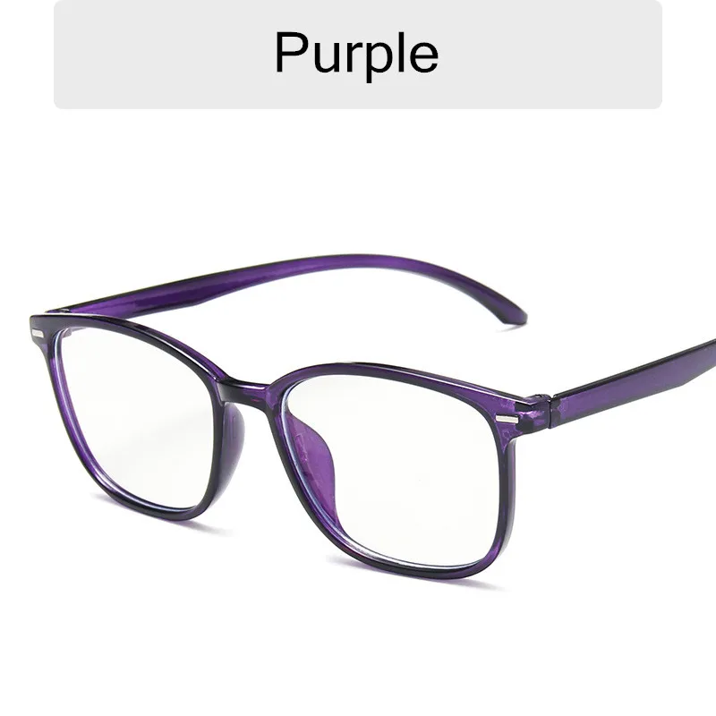 В ретро-стиле с защитой от УФ-Для мужчин оправа для очков, сексуальная женская обувь розового цвета женские очки кадр очки по рецепту, мужские солнцезащитные очки для глаз оправы для очков для женщин - Цвет оправы: Purple