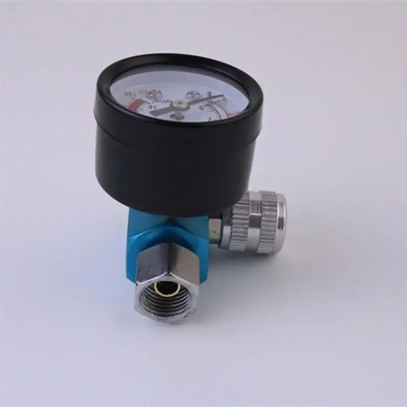 WINOMO 1 Set Of Air Compressor Pneumatic Moisture Trap Filter Regulator Pressure Gauge With Connector For Workshop