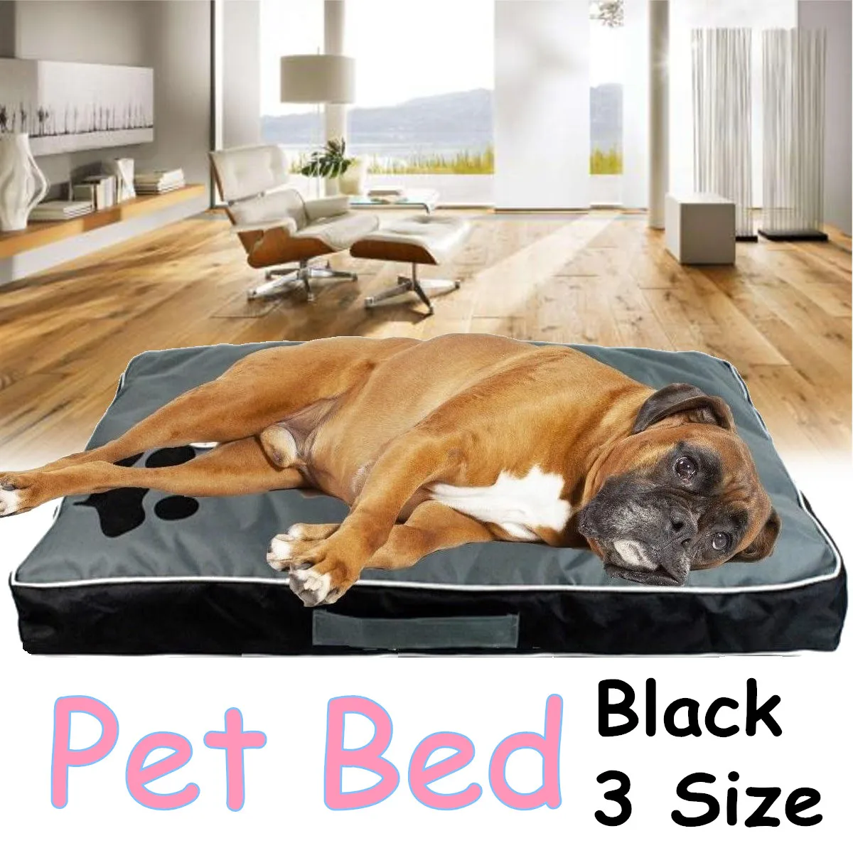 Pet Bed Mattress Dog Cat Cushion Waterproof Pad Soft Mat Removable Cover Pillow Kennel Dog Mat Pet Puppy Cushion House 3 Size Pet Bed Mattress Dog Cat Cushion Waterproof Pad Soft Mat Removable Cover Pillow Kennel Dog Mat Pet Puppy Cushion House 3 Size
