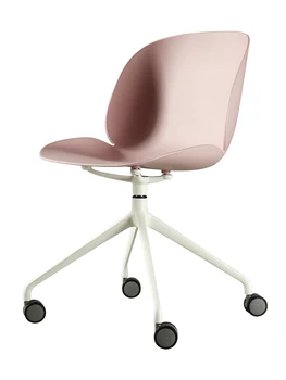 

Nordic Danish designer chair simple creative ins rotating computer fabric upholstered