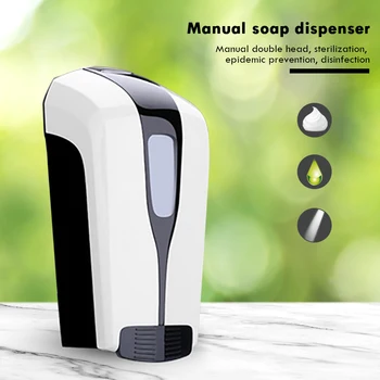

350ml Manual Soap Dispenser Sterilizing Bacteria Proof Bathroom Dispenser Wall Mount Liquid Soap Dispenser for Kitchen Office