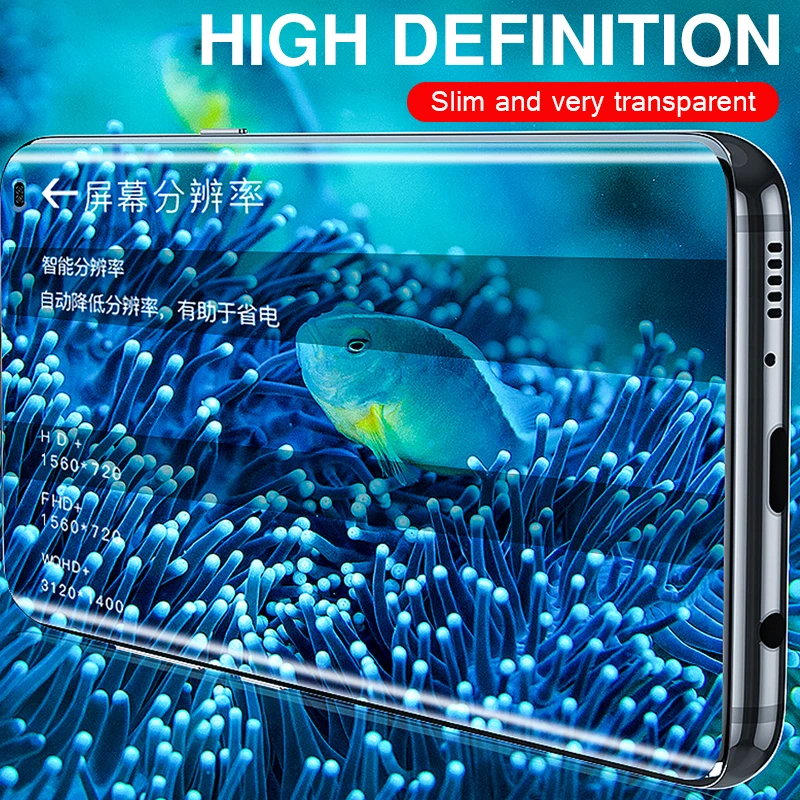 phone screen guard Protective For Samsung Galaxy J3 J5 J7 2016 2017 Hydrogel Film For Samsung J4 J6 Plus J2 J8 2018 Screen Protector Film Not Glass best phone screen protector