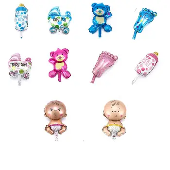 

5 Pcs/Set Mini Balloons Baby Shower Party Foil Balloons Kid Boy Girl Birthday Party Decoration Balloon
