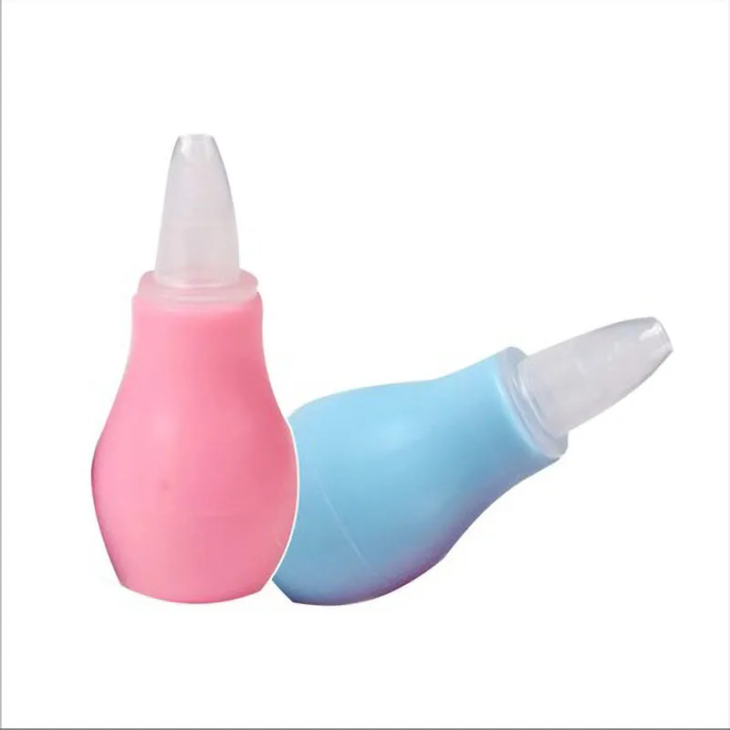 New Baby  Airpump type Health Care  Manual silicone Solid Nasal Aspirator Infant Nasal Suction device for 0-2Years