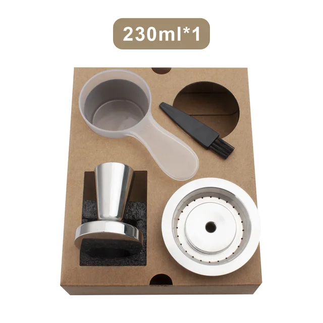 2 Way Use 230/120ml /capsulone Reusable 