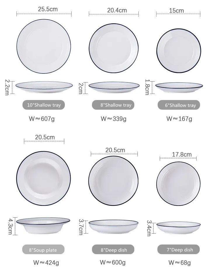 Белая Резьбовая обеденная тарелка керамическая кухонная тарелка посуда набор блюд рисовый салат лапша миска суп миска 1 шт