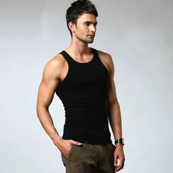 

3pcs/set Men Tank Tops Underwear Mens Undershirt Transparent Shirts Male Bodyshaper Fitness Wrestling Singlets