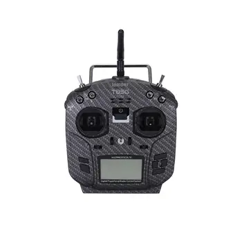 

T8SG Plus V3 Hall Gimbal Multi-protocol 2.42" LCD Radio Transmitter 4in1 Module Remote Control Carbon for Flysky Frsky Receiver